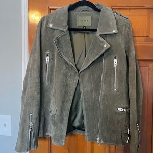 Suede/Leather BLANKNYC Jacket - Olive